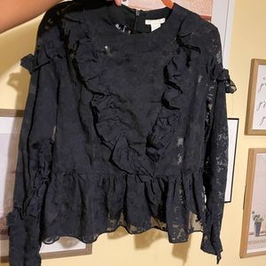 Dressy see through top